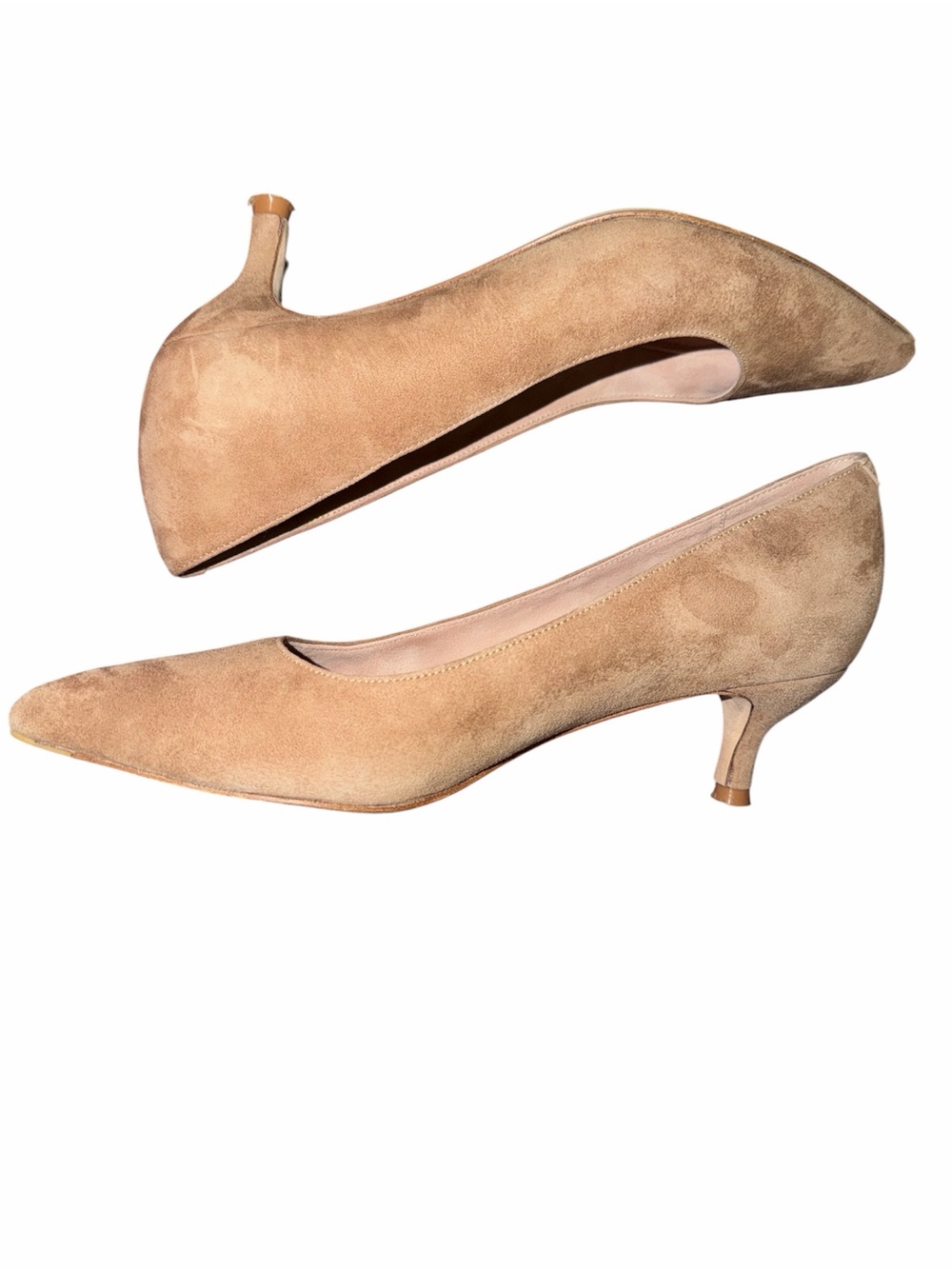 Ally Tenacious Tan Suede Pump - Picture 4 of 6